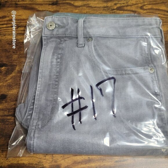 Gap Jeans Sz 10 Vintage Slim Sky High Crop Raw Hem Tummy Control Stretch Denim - Picture 10 of 10